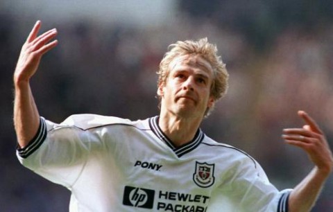 Soccer - FA Carling Premiership - Tottenham Hotspur v Southampton Jurgen Klinsmann