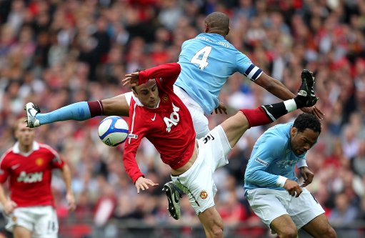 Soccer - FA Cup - Semi Final - Manchester City v Manchester United - Wembley Stadium