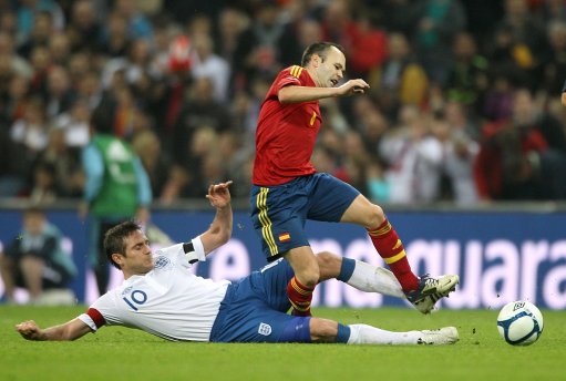 Soccer - International Friendly - England v Spain - Wembley Stadium