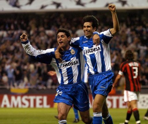 Soccer - UEFA Champions League - Quarter Final - Second Leg - Deportivo La Coruna v AC Milan