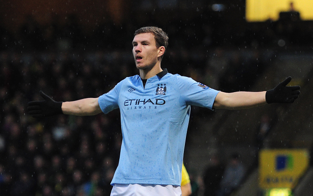 Edin Dzeko Manchester City