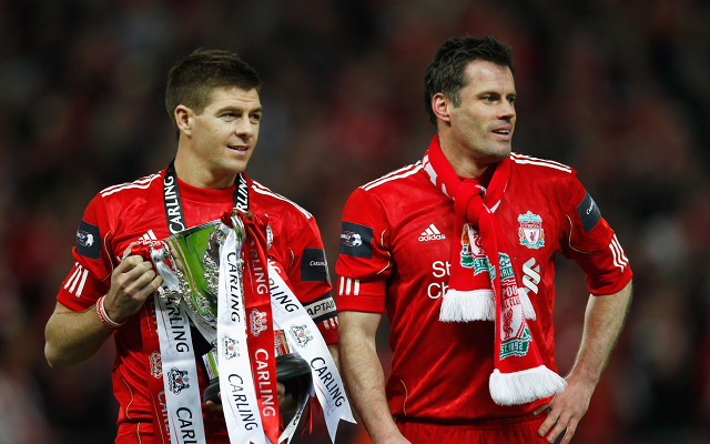 Jamie Carragher Steven Gerrard