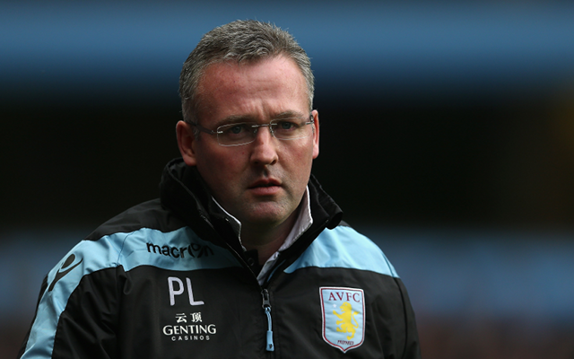 Paul Lambert Aston Villa