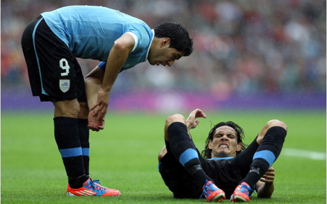 Suarez Cavani Uruguay