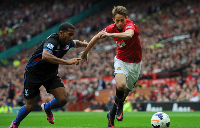 Adnan Januzaj Manchester United Crystal Palace