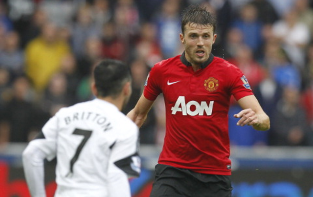 Michael Carrick Manchester United Swansea