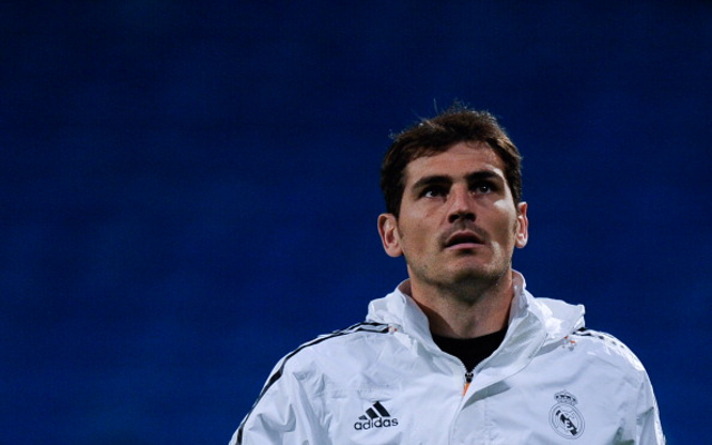 Iker Casillas Real Madrid Man City