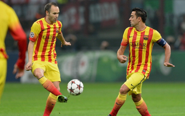 Xavi Andres Iniesta Barcelona