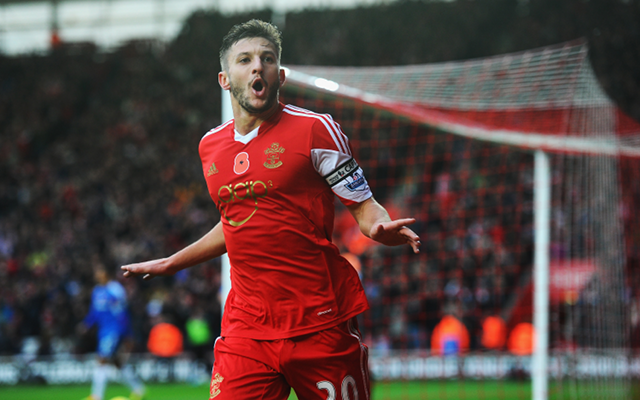 Adam Lallana Southampton