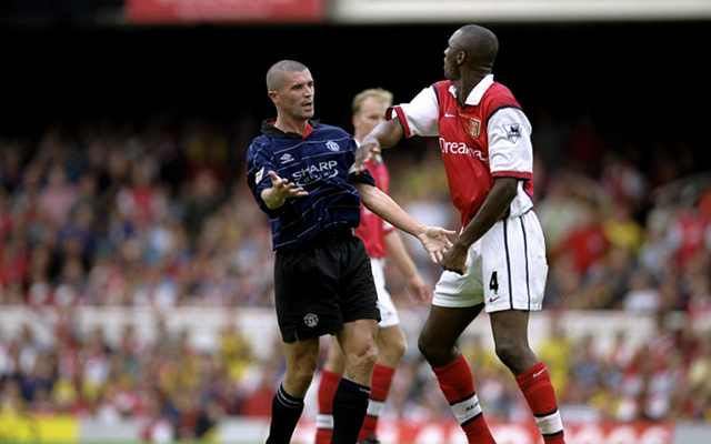Roy Keane Manchester United Patrick Vieira Arsenal
