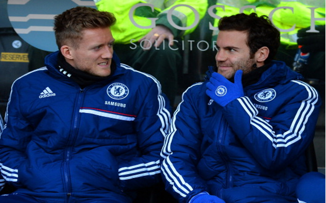 Andre Schurrle Juan Mata Chelsea