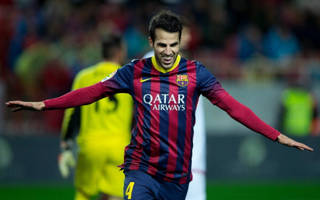Cesc Fabregas FC Barcelona