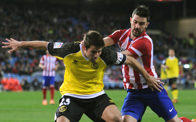Sevilla Coke Atletico Madrid David Villa