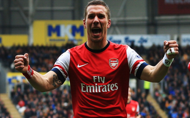 Lukas Podolski Arsenal