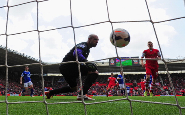 Tim Howard Everton v Southampton