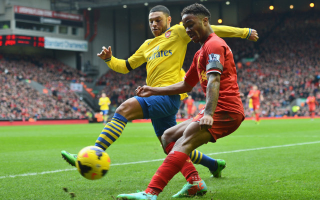 Alex Oxlade-Chamberlain Arsenal Raheem Sterling Liverpool