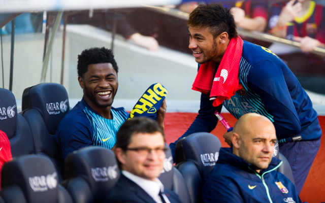 Alex Song Neymar Barcelona