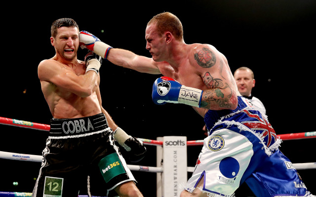 Boxing Carl Froch George Groves