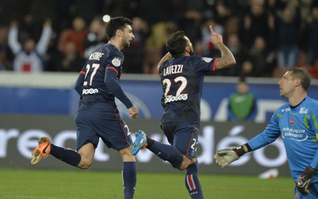 Javier Pastore Ezequiel Lavezzi PSG