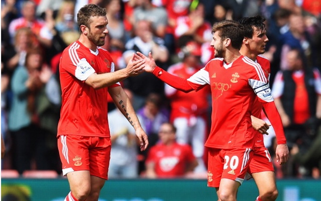 Rickie Lambert Adam Lallana Southampton