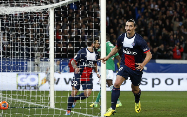 Zlatan Ibrahimovic PSG