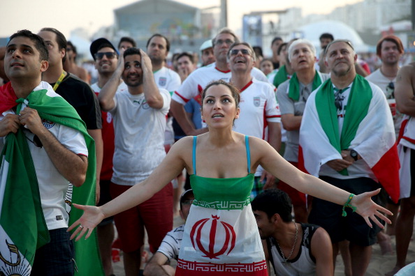 World Cup Fans Gather To Watch Matches In Rio