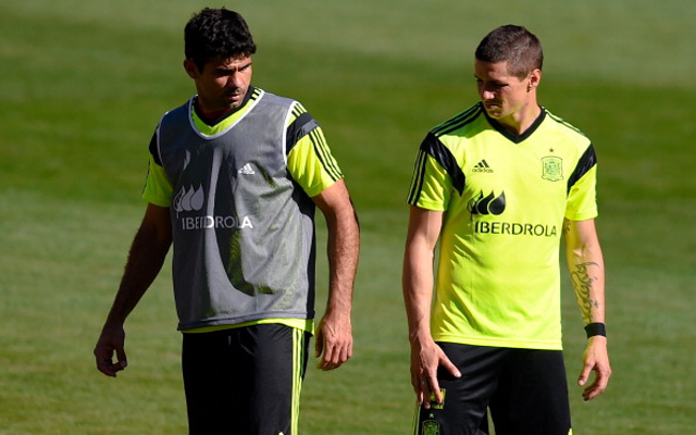 Diego Costa Fernando Torres Chelsea