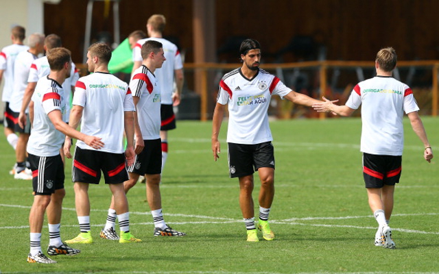 Sami Khedira Toni Kroos Germany