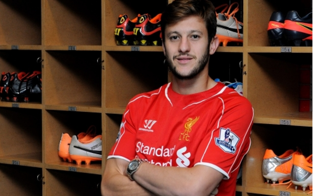 Adam Lallana Liverpool
