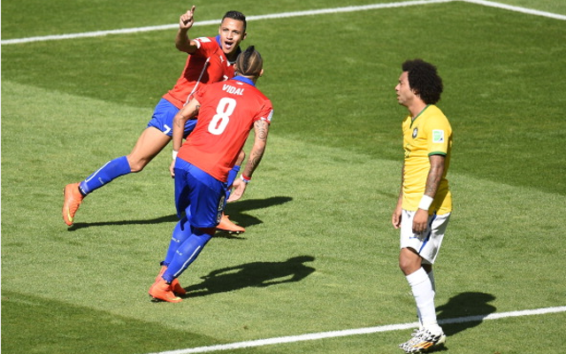 Alexis Sanchez Arturo Vidal Chile