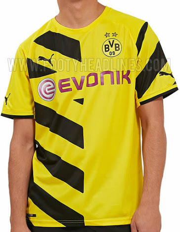 Borussia Dortmund 2014-15 Home Kit Front