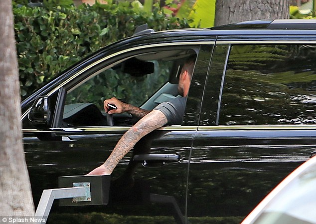 David Beckham SUV 2