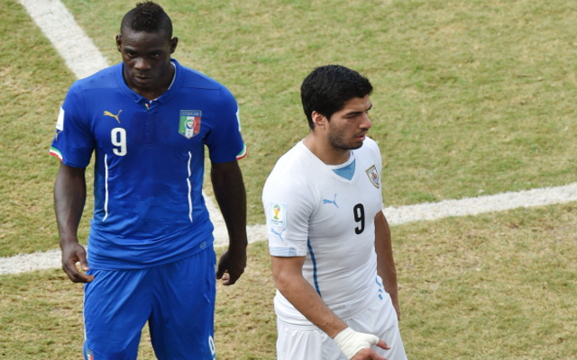 Mario Balotelli Luis Suarez