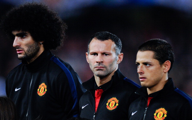 Marouane Fellaini Javier Hernandez Man United