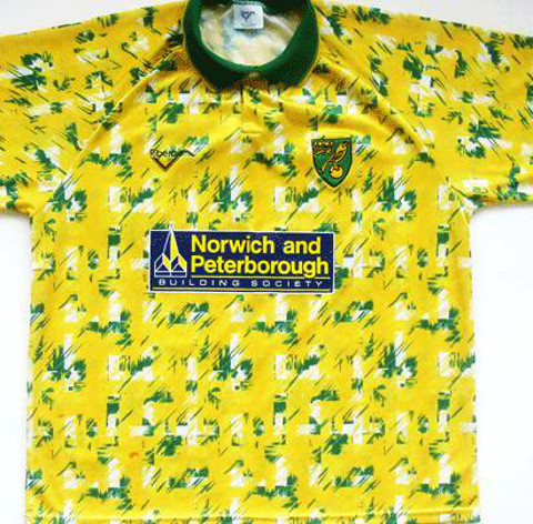 Norwich City home 1993-94