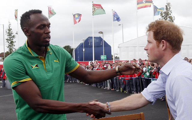 Prince Harry & Usain Bolt