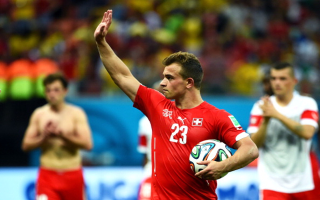 Xherdan Shaqiri could leave Stoke according to gary rowett