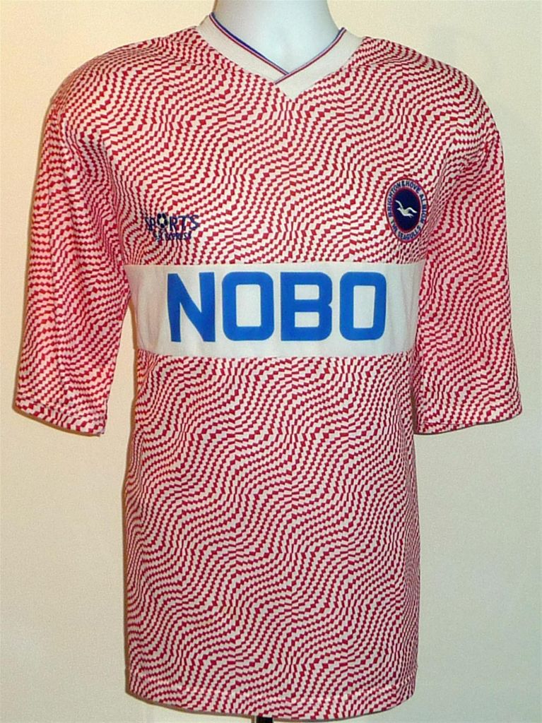 Brighton & Hove Albion away 1989-90