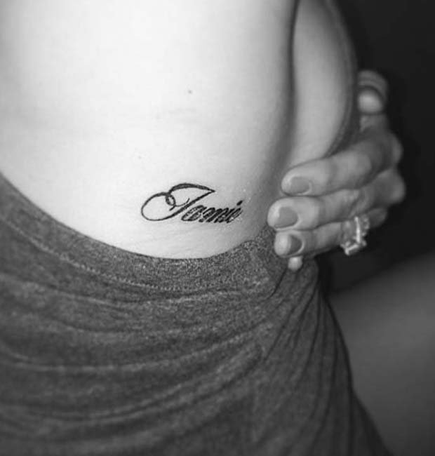 Danielle Lloyd tat