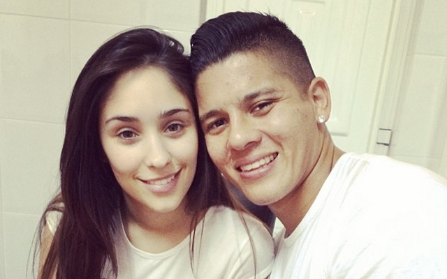 Eugenia Lusardo, Marcos Rojo's wife (Manchester United)