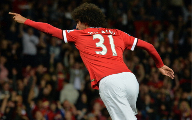 Marouane Fellaini Man United