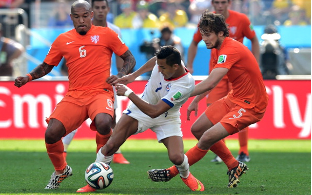 Nigel de Jong Daley Blind Holland
