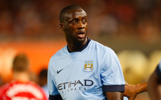 Yaya Toure Man City