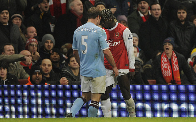 Zabaleta, Sagna fight
