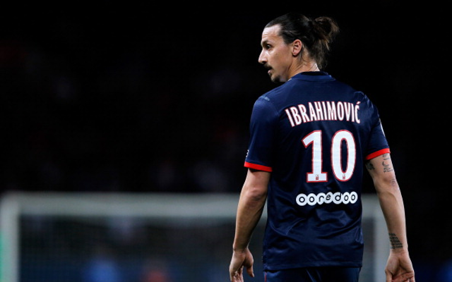 Zlatan Ibrahimovic PSG