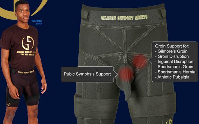Wilfried Zaha penis pouch