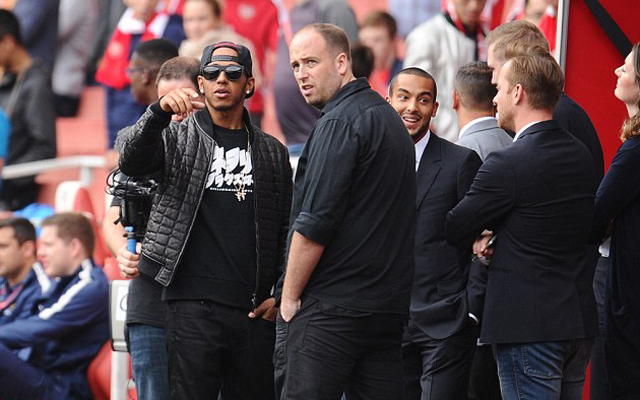 Arsenal Lewis Hamilton 2