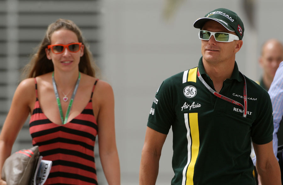 Catherine Hyde - Heikki Kovalainen's girlfriend