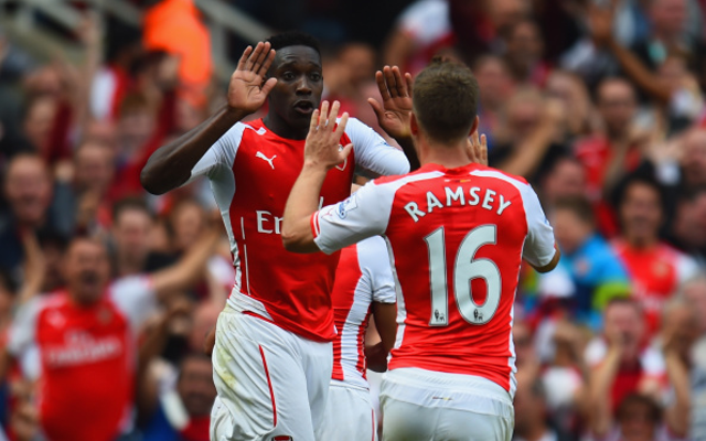 Danny Welbeck Aaron Ramsey Arsenal