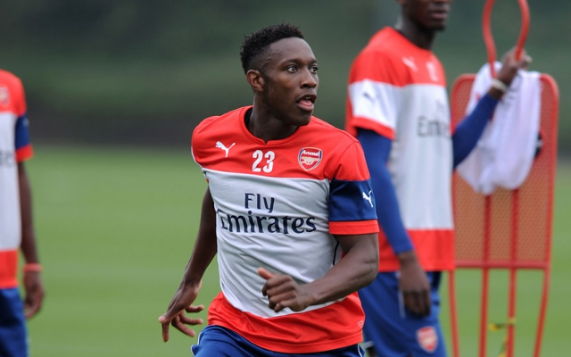 Danny Welbeck Arsenal training1